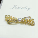 Freshwater Pearl Hair Clip Barrette Retro Beauty Jewelry Hair Pin