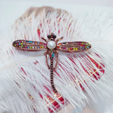 High Quality Dragonfly Brooch Natural Freshwater Pearl Jewelry