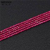 Faceted Rhodochrosite Stone Beads 2mm/3mm Natural Argentina Stone