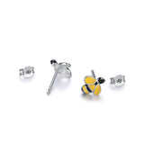SHINYGEM Bee Drop Earrings Sterling Silver Craft Jewelry