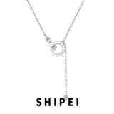 D Moissanite Diamond Gemstone 925 Sterling Silver Pendant Necklace