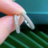 925 Silver Sapphire Fine Jewelry 18K Plated Earrings