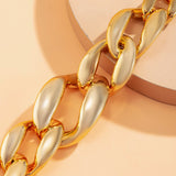 CCB Material Exaggerated Big Choker Necklace for Women