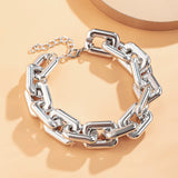 CCB Material Hiphop Big Short Choker Collar Necklace for Women