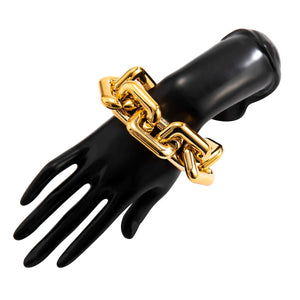 CCB Chunky Chain Bracelet for Women Hip Hop Thick Link Hand Chains Egirl