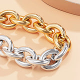 Thick Link Chain Necklace Hip Hop Egirl Chunky Choker Collar Statement