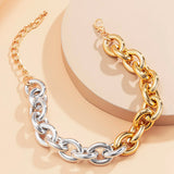 Thick Link Chain Necklace Hip Hop Egirl Chunky Choker Collar Statement