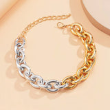 Thick Link Chain Necklace Hip Hop Egirl Chunky Choker Collar Statement