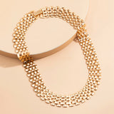 Chunky Chain Necklace for Women Short Choker Necklaces