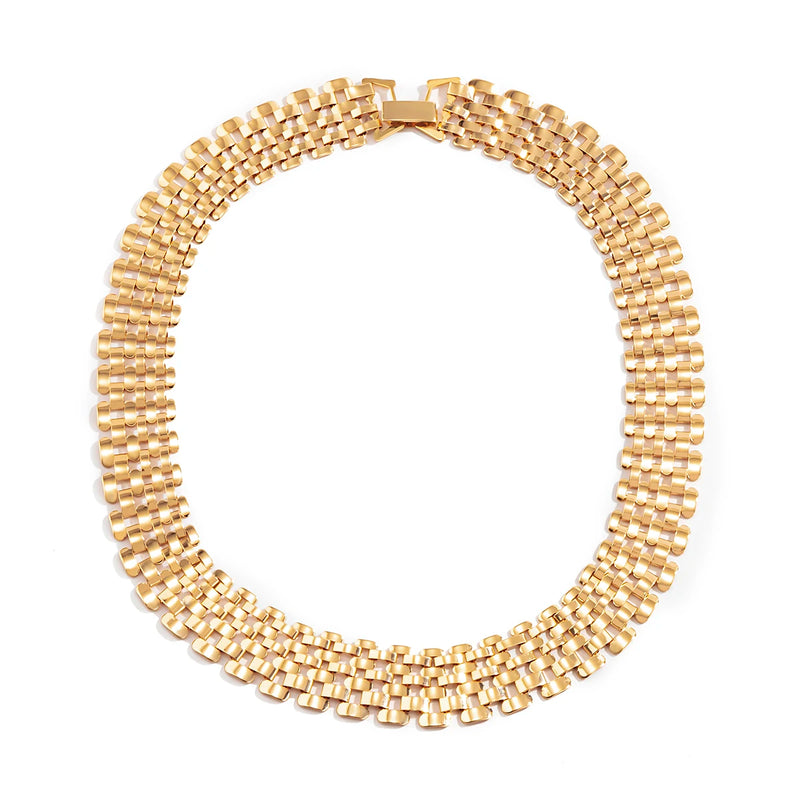 Chunky Chain Necklace for Women Short Choker Necklaces