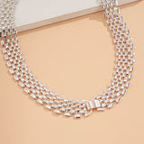 Chunky Chain Necklace for Women Short Choker Necklaces