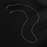 Snake Chain Long Necklace Thin Choker Collar Jewelry
