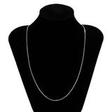 Snake Chain Long Necklace Thin Choker Collar Jewelry