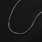 Snake Chain Long Necklace Thin Choker Collar Jewelry