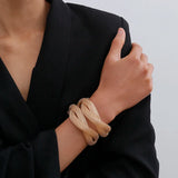 Punk Cross Arm Cuff Bracelet for Women