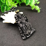 Guangong Necklace Pendant Three Kingdoms Gem Jewelry Men's Pendant