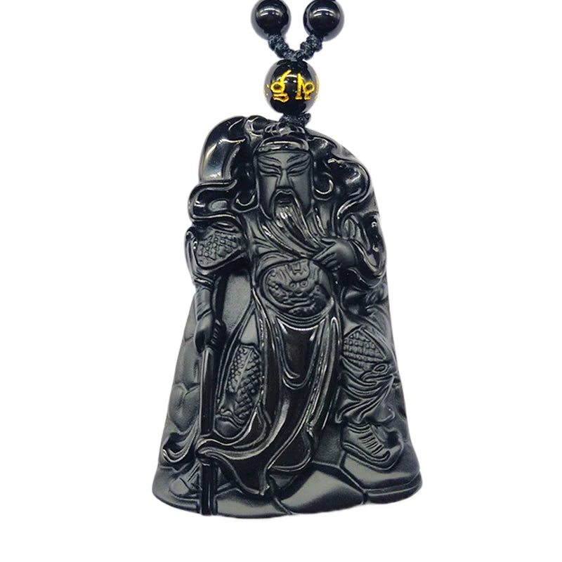 Guangong Necklace Pendant Three Kingdoms Gem Jewelry Men's Pendant