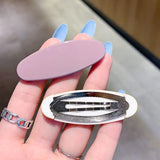 10PCS Geometric Matte Hairpins Sweet Hair Clip Barrette Hair Accessories