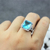 Peridot CZ Hyperbole Rhodium Plated Engagement Ring R751 R752