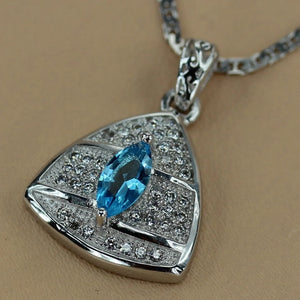 Cubic Zirconia Wedding Pendant Charms for Women