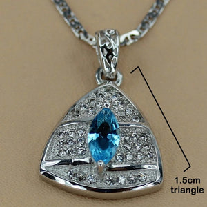 Cubic Zirconia Wedding Pendant Charms for Women