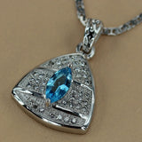 Cubic Zirconia Wedding Pendant Charms for Women