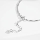 Colorful Tourmaline Bracelet 925 Sterling Silver Chain