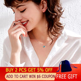 Evil Eye Rhinestone Eye Choker Necklace Silver