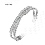 X Shape Cuff Bangles for Women