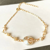 Fresh Water Pearls Cuff Bangles for Wedding