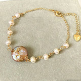 Fresh Water Pearls Cuff Bangles for Wedding