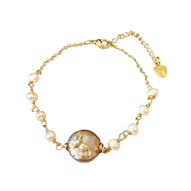 Fresh Water Pearls Cuff Bangles for Wedding