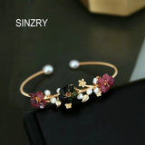 Baroque Pearl Cuff Bangles - Unique Pearl Jewelry