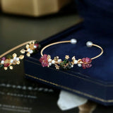 Baroque Pearl Cuff Bangles - Unique Pearl Jewelry