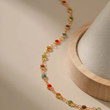 Bohemian Bead Crystal Necklace for Women Charms Chokers Jewelry