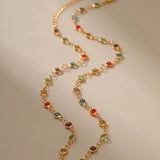 Bohemian Bead Crystal Necklace for Women Charms Chokers Jewelry