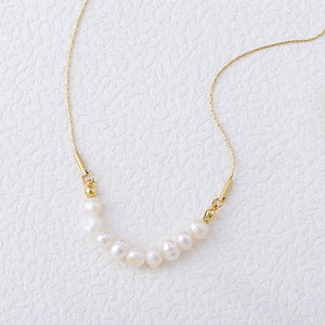 Freshwater Pearls Earrings Set for Women Non Fading Stainless Steel