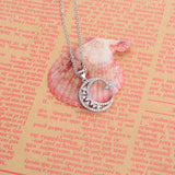 Silver Moon Star Pendant Necklace Crescent Clavicle Chain Choker