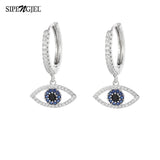 Hugging Hoop Earrings Hip Hop Eyes Piercing Earrings
