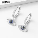 Hugging Hoop Earrings Hip Hop Eyes Piercing Earrings