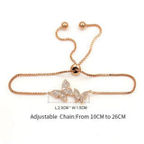 SIPENGJEL Classic Butterfly Bracelet Adjustable Chain Jewelry Party
