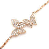 SIPENGJEL Classic Butterfly Bracelet Adjustable Chain Jewelry Party