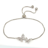 SIPENGJEL Classic Butterfly Bracelet Adjustable Chain Jewelry Party