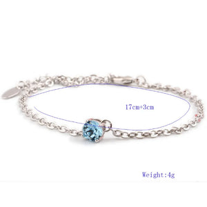 SISEXSL-S Crystal Stone Charms Women's Bracelet