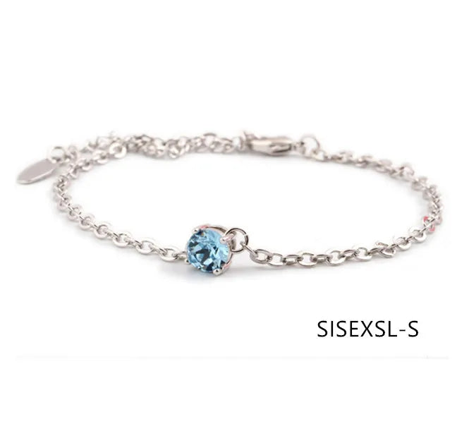 SISEXSL-S Crystal Stone Charms Women's Bracelet