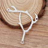 10pcs Flower Charms DIY Jewelry Accessories Ancient Retro Style Materials