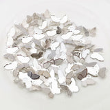 100 PCS 11*13mm K/Copper Filigree Butterfly Flower Slice Charms Base