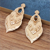 20Pcs DIY Jewelry Accessories Alloy Ancient Retro Style Flower Charms