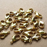 500 x 6x12mm Metal Hooks Lobster Clasps Bulk Lot