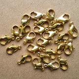500 x 6x12mm Metal Hooks Lobster Clasps Bulk Lot